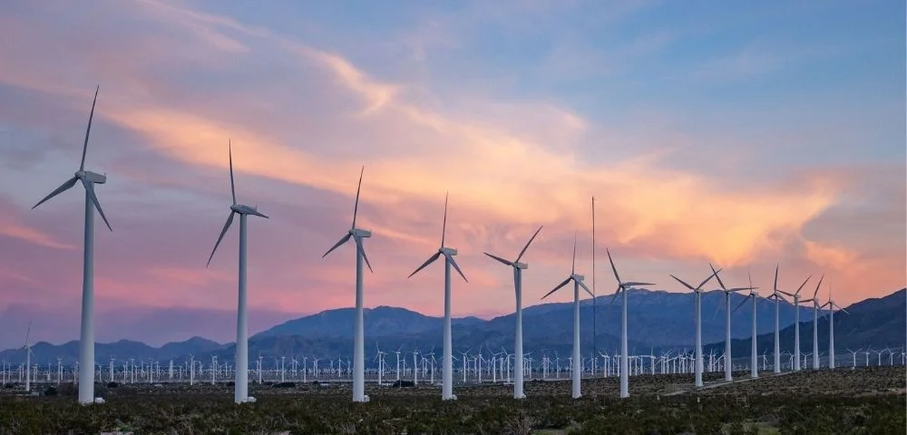 wind turbines