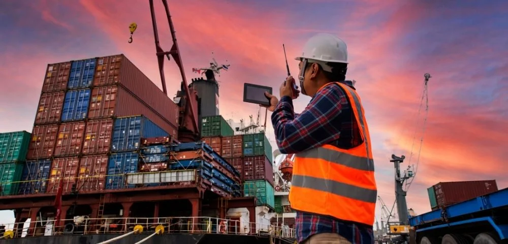 cargo ship and operator