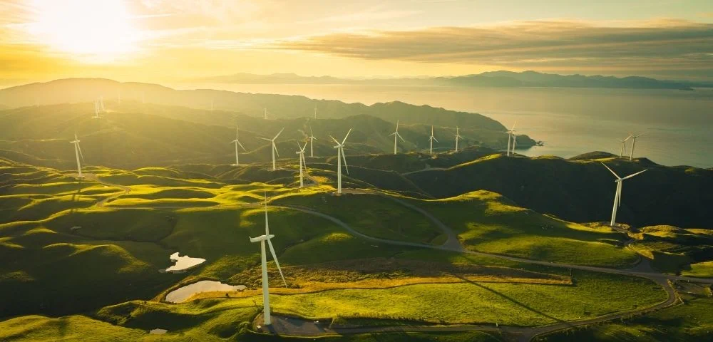 wind farm landscape