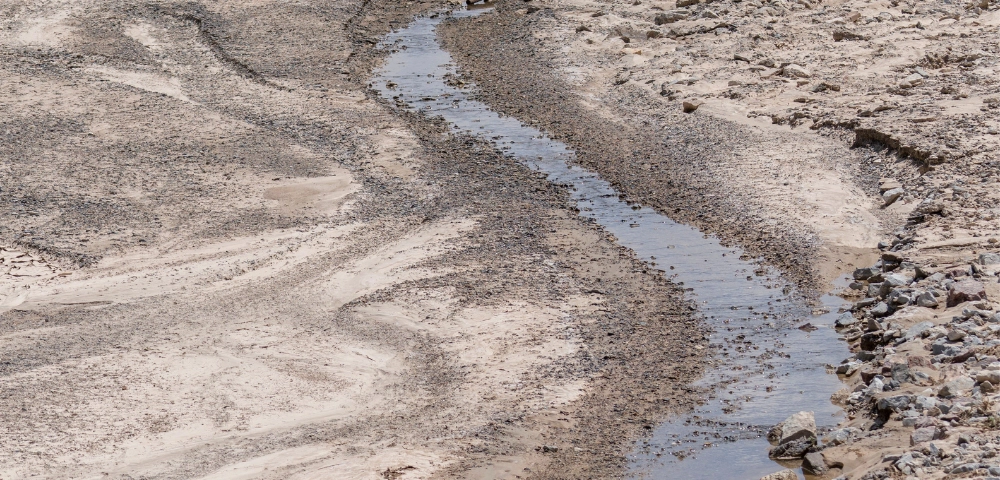 drought river bed